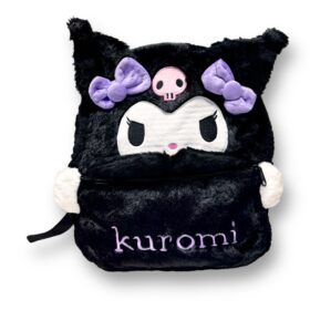 Maleta Peluche Kuromi Moños
